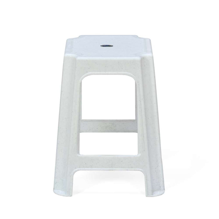 Nilkamal Plastic Medium Back Chair Milky White