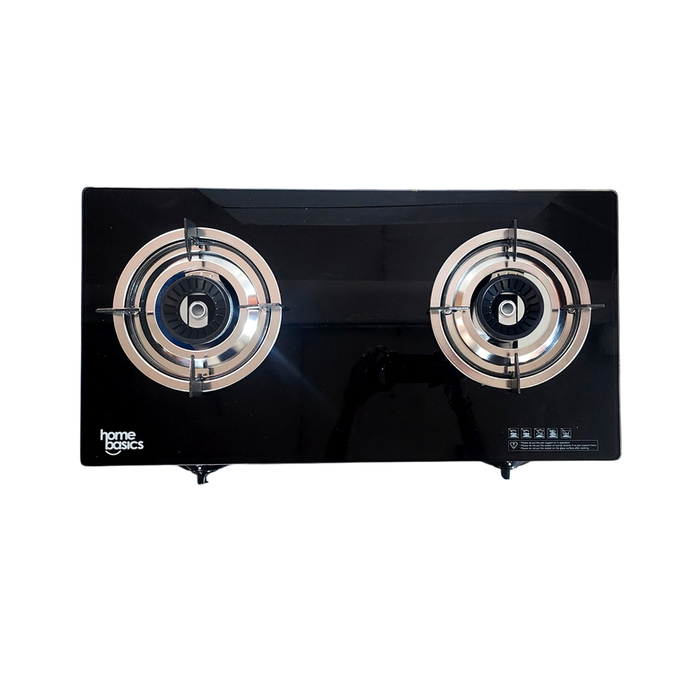 Home Basics Table Top 2B Gas Stove Glass Top 6mm