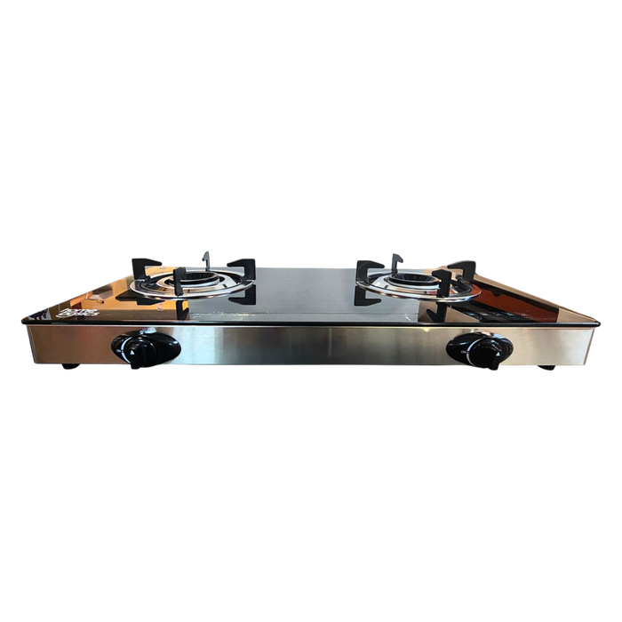 Home Basics Table Top 2B Gas Stove Glass Top 6mm