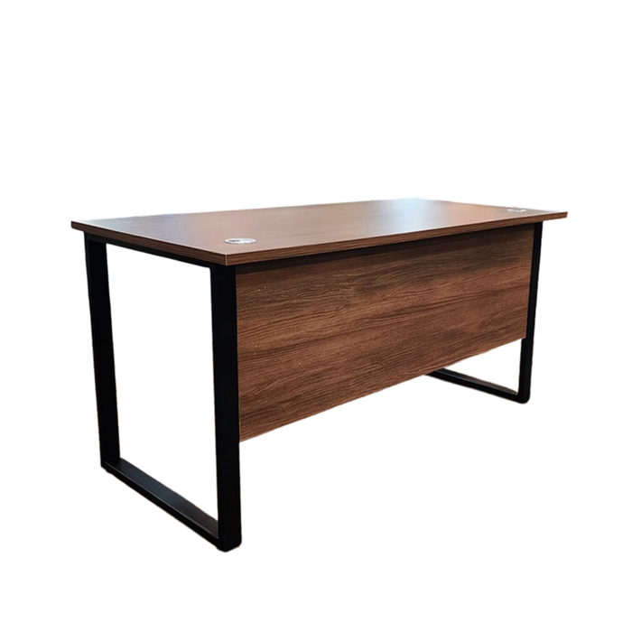 Wiltex Writing Table with Metal Legs L1400  x W600 x H750mm Walnut #FX-01-1470