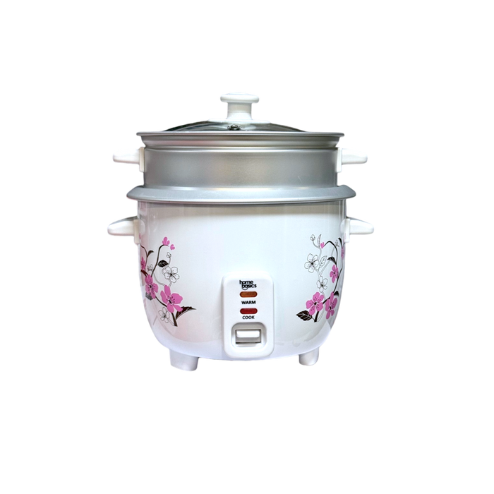 Home Basics 5 Cups Rice Cooker White