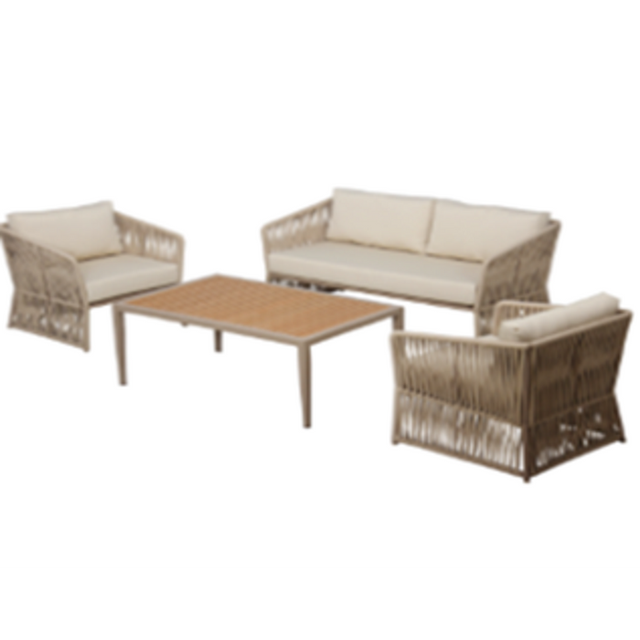 Compton 2+1+1 Outdoor Sofa Set with Coffee Table #CF2912