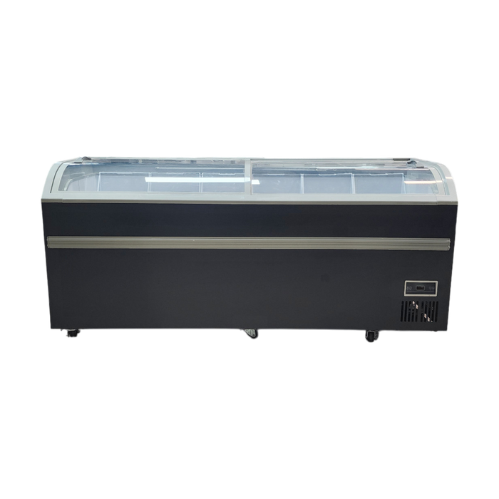 Alpha Commercial Display Chest Freezer 775L Deep Grey