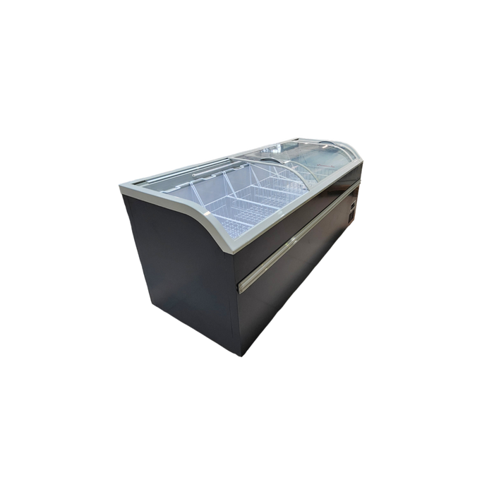 Alpha Commercial Display Chest Freezer 775L Deep Grey