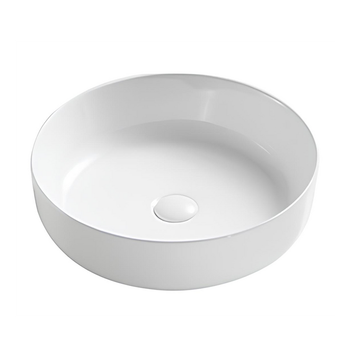Inox Delta Counter Basin 450 Round White