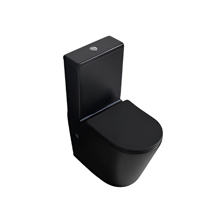 Inox Sigma Toilet Suite P-Trap Black 180mm