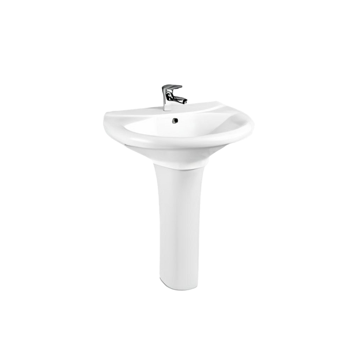 Inox Trend Pedestal Basin PL 510 x 665 x 890mm